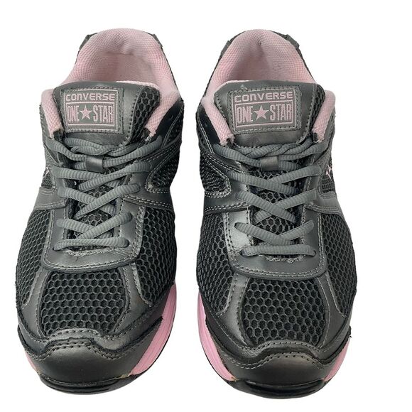 Converse C164 Women's Key Player Work Shoe Sneaker Safety Toe Size 8.5 Wide Pink - Picture 3 of 12